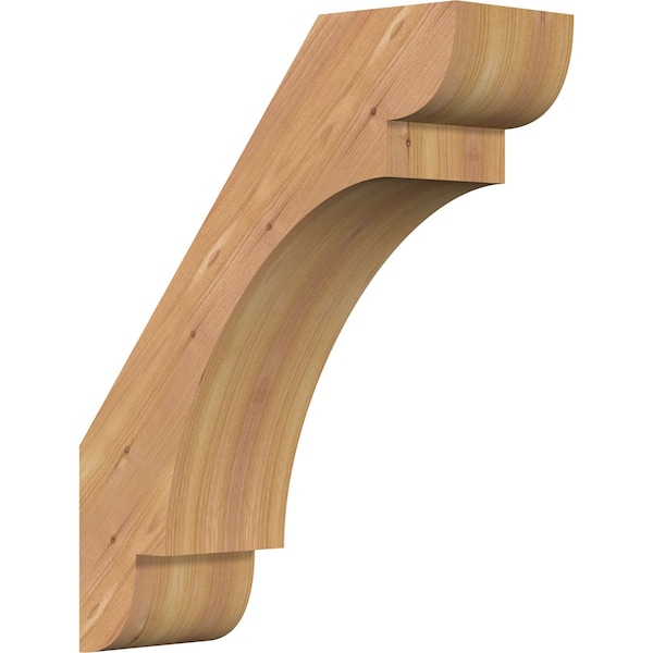 Ekena Millwork 5 1/2"W x 16"D x 20"H Olympic Smooth Knee Brace, Western Red Cedar BRC06X16X20OLY00SWR - main